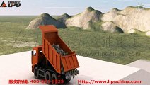 lipuchina.com:Crushing Plant 3D Animation,Crusher,Vibration Screen-LIPU