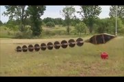 Tree cutting through helicopter