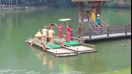 Dunya News-Peacocks flock tourist destination, present amazing scene