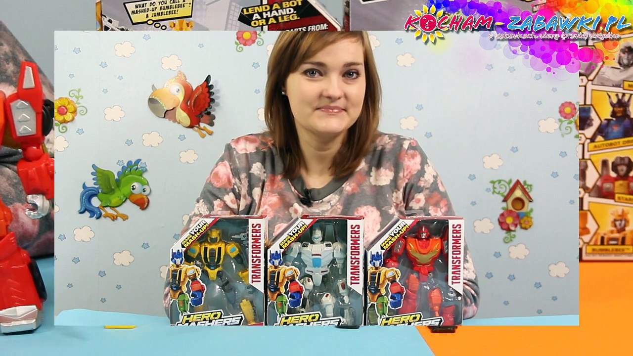 Bumblebee, Jetfire & Rodimus - Połączenie - Transformers Hero Mashers - A8335 - Recenzja