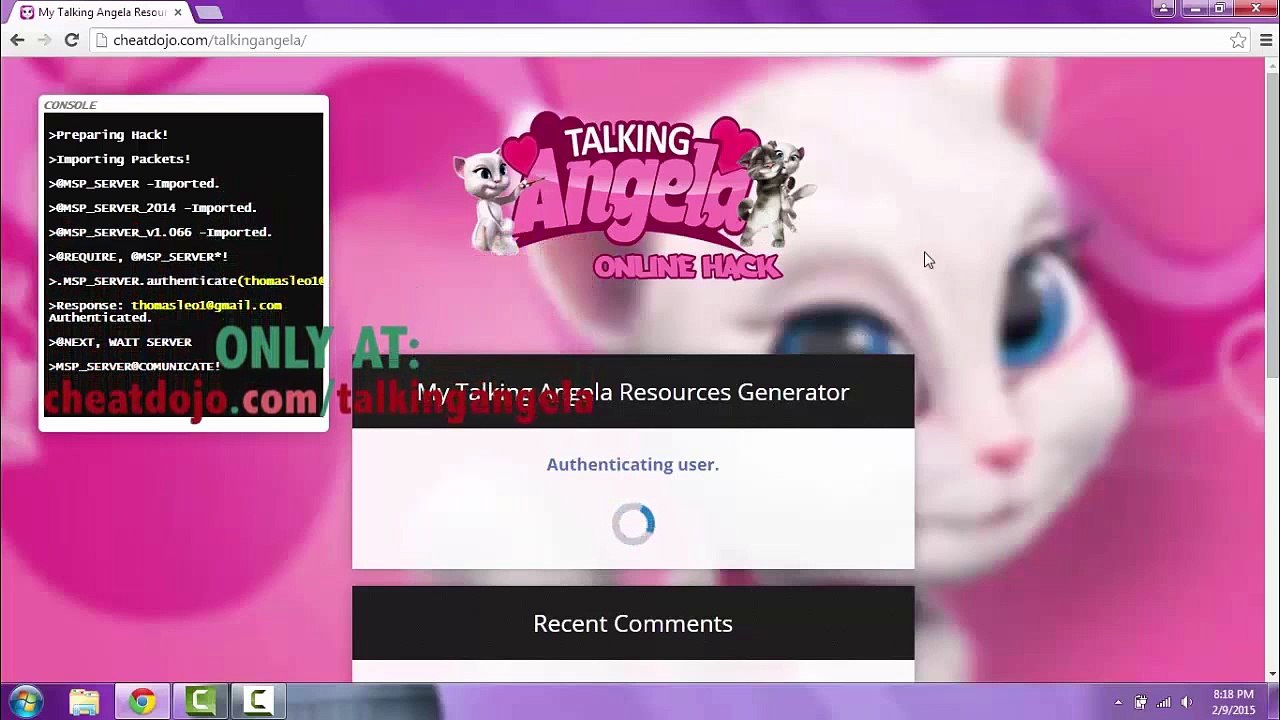 My Talking Angela Hack Online video Dailymotion