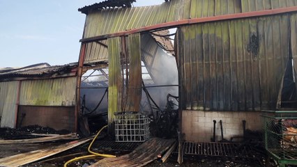 Wambrechies: une scène de désolation après l’incendie de cette nuit à Emmaüs