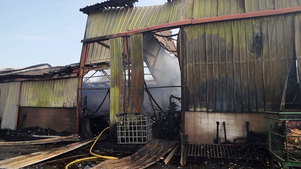 Wambrechies: une scène de désolation après l’incendie de cette nuit à Emmaüs