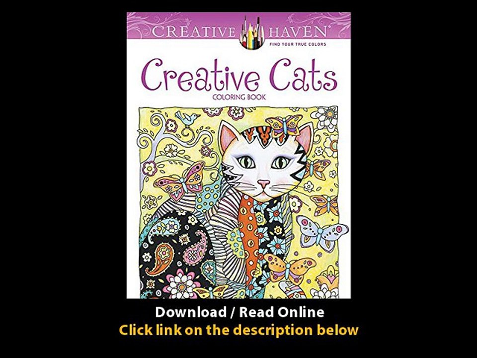 Download Creative Haven Creative Cats Coloring Book Creative Haven Coloring Boo