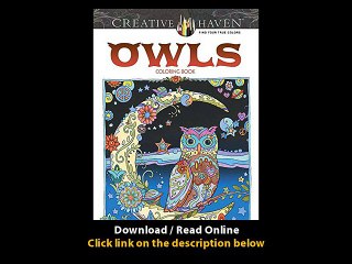 Download Creative Haven Owls Coloring Book Creative Haven Coloring Books By Mar