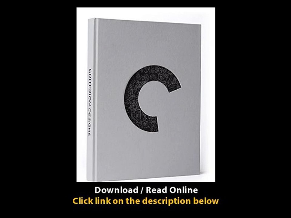 Download Criterion Designs By The Criterion Collection PDF