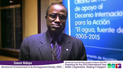 Entretien avec Tamsir Ndiaye de l'Organisation pour la Mise en Valeur du fleuve Sénégal