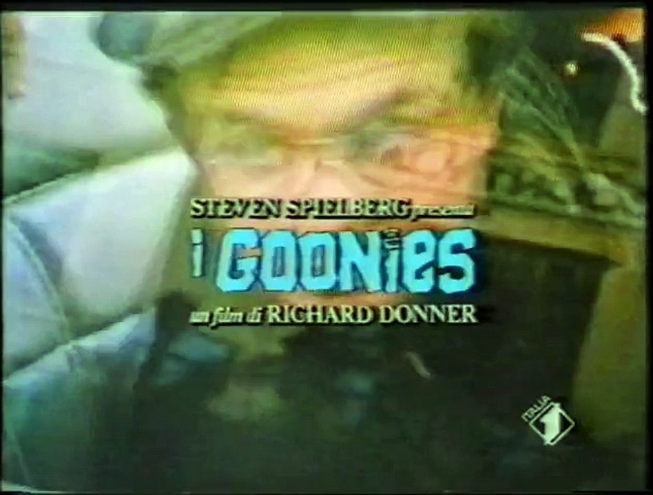 Spot TV 1985 - Anteprima Goonies in prima TV