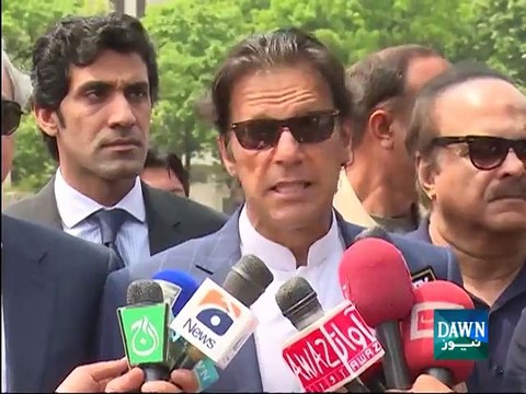 Imran to submit evidence before judicial commission