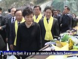 Corée du Sud: le ferry Sewol naufragé sera renfloué, promet la présidente