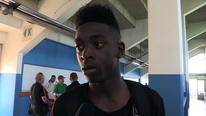 Gambardella - AJA/SRFC : Ousmane Dembélé