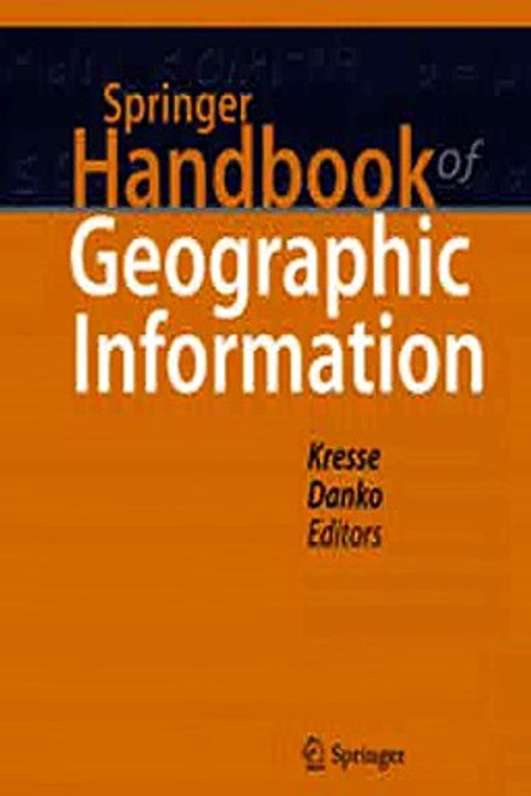 Download Springer Handbook of Geographic Information Ebook {EPUB} {PDF} FB2