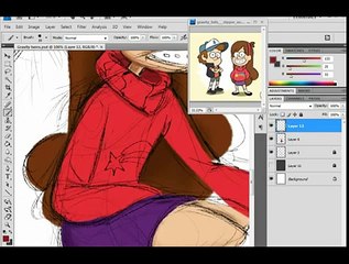 GRAVITY FALLS: HASANI SKETCH WEEKLY-Hasani Walker