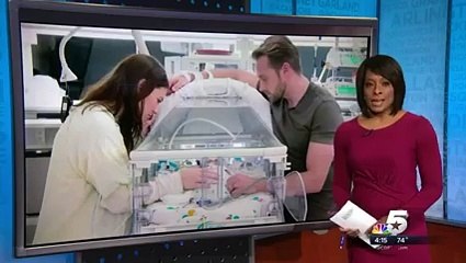 Woman gives birth to 5 baby girls in Houston,