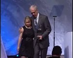 Lauren Potter accepts AAPD Image Award for cast of Glee
