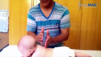 massage relaxant pour bébé
