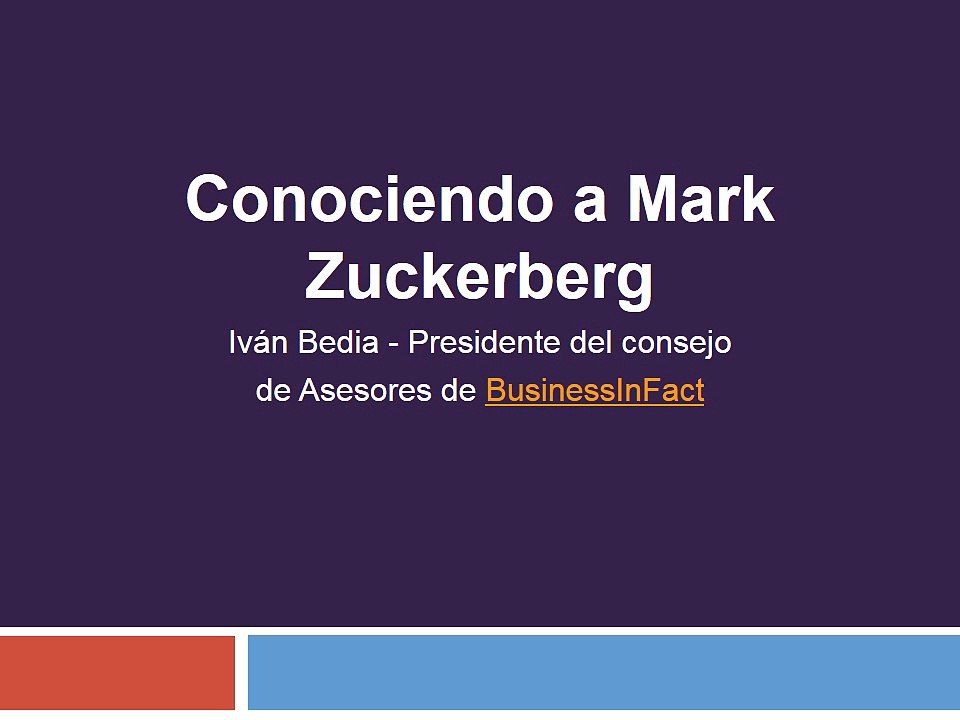 Conociendo a Mark Zuckerberg