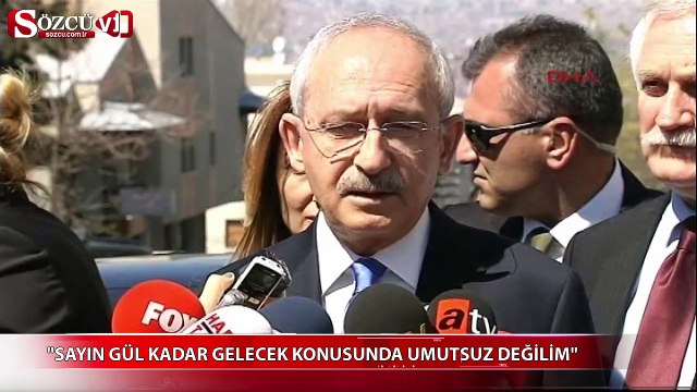 Kılıdaroğlu: Gül kadar umutsuz değilim