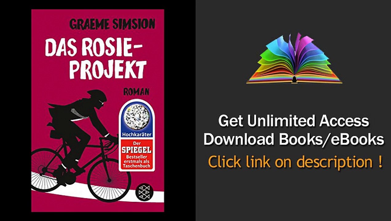Das Rosie-Projekt Roman Download PDF
