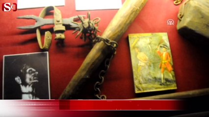 Korkutucu ama zararsız sergi