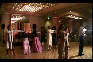 Awesome Surprise BOLLYWOOD Wedding Dance!!!!  JAI HO!