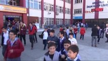 Zonguldak Lisede Deprem Tatbikatı