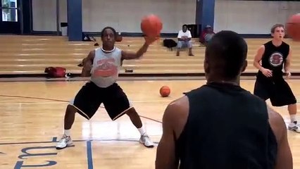 Pure Sweat Basketball Team Workout