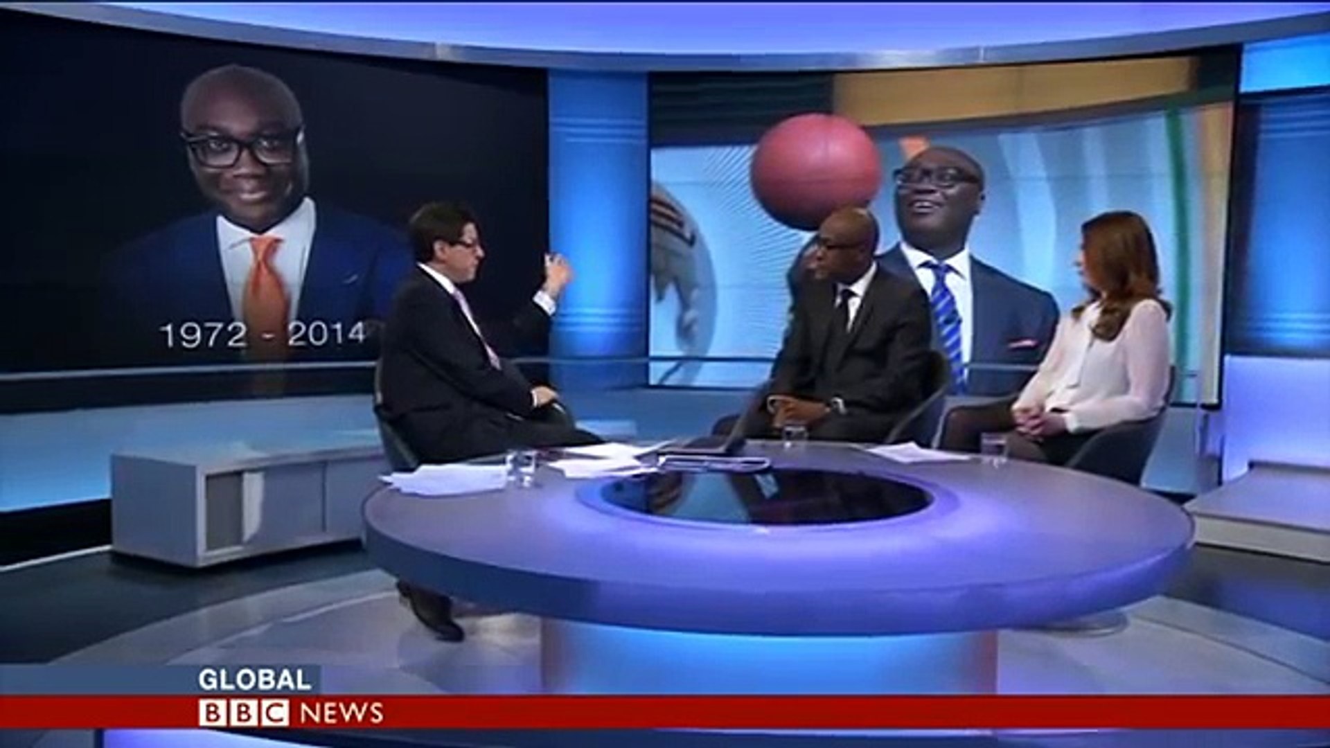 KOMLA DUMOR TRIBUTE - BBC WORLD NEWS-