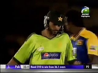 Shahid Afridi fastest century in asia cup 2010