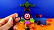 Play Doh Superhero Surprise Eggs The Avengers Iron Man Captain America Hulk Superman Power