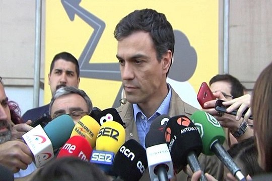Sánchez: Los grupos deben traducir en el Parlamento la voluntad popular