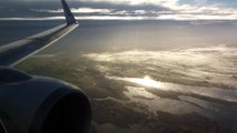 Ryanair Boeing 737-800 landing in Ireland West Knock runway 27 from Liverpool