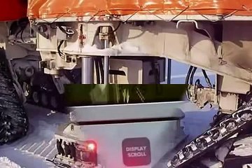 SERCEL Seismic Vibrator NOMAD 65 in Yamal RUSSIA