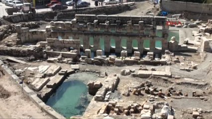 Yozgat Tarihi Roma Hamamı Tarihe Işık Tutuyor