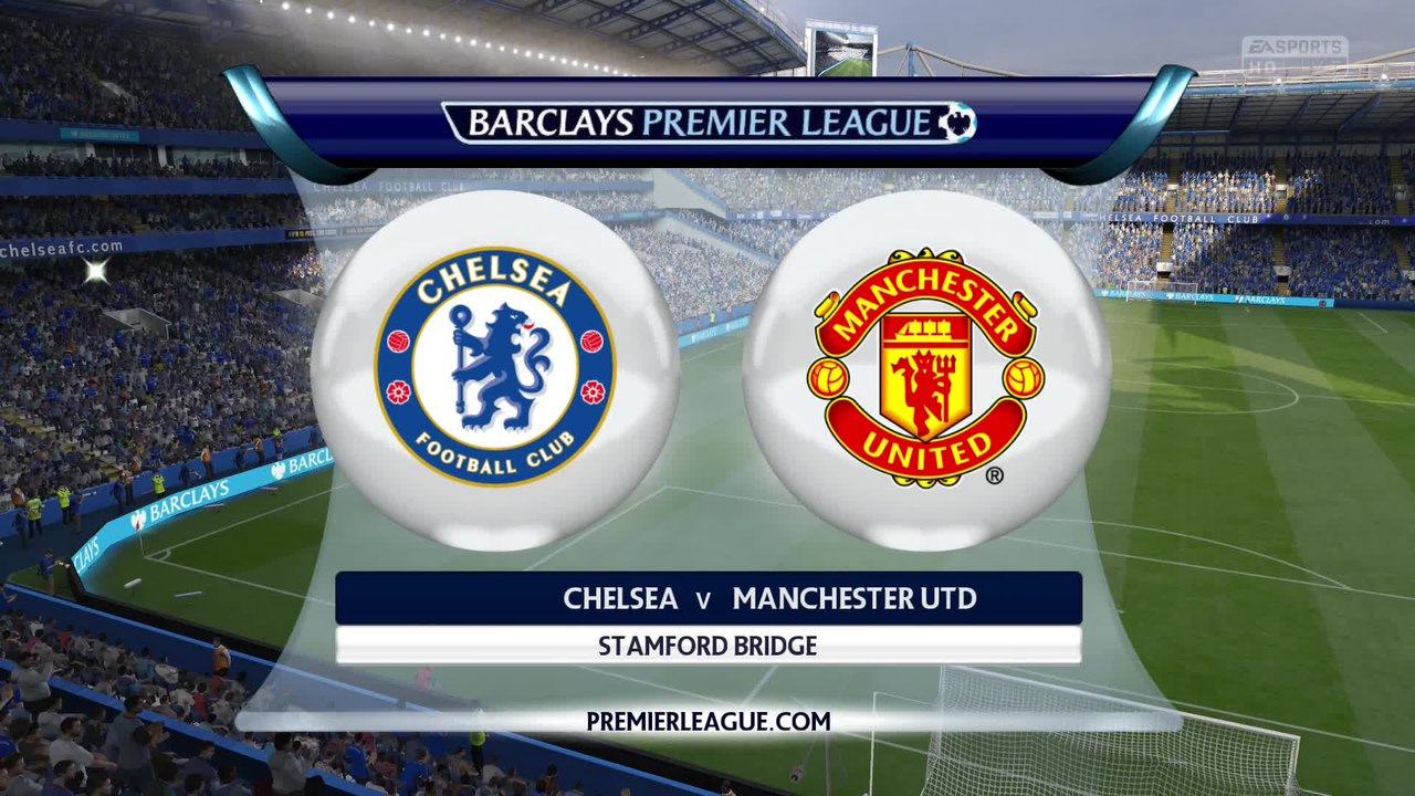 Chelsea vs. Man Utd - Barclays Premier League 2014/15 - CPU Prediction - The Koalition