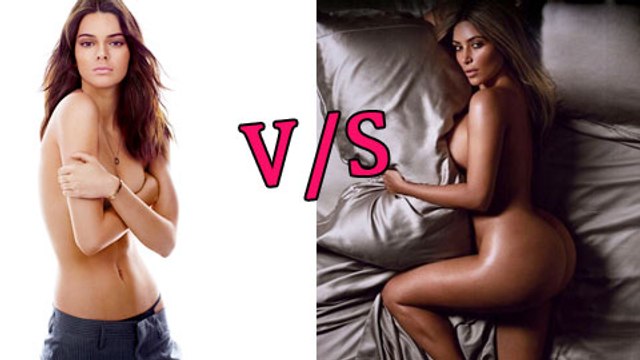 War: Kim Kardashian VS Kendall Jenner | GQ Photoshoot