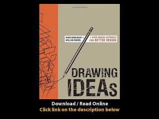 Download Drawing Ideas A HandDrawn Approach for Better Design By Mark Baskinger