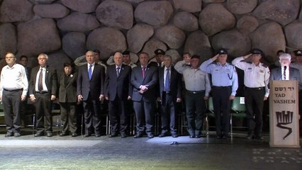 Israeli leaders mark Holocaust Day in official ceremony