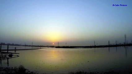 Beautiful Sunset at Boat Basin Karachi