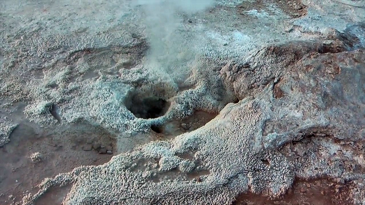 Les volcans du Chili et de Bolivie