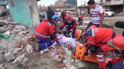 Yozgat'taki Deprem Tatbikatına 7 İlden Kurtarma Ekibi Katıldı