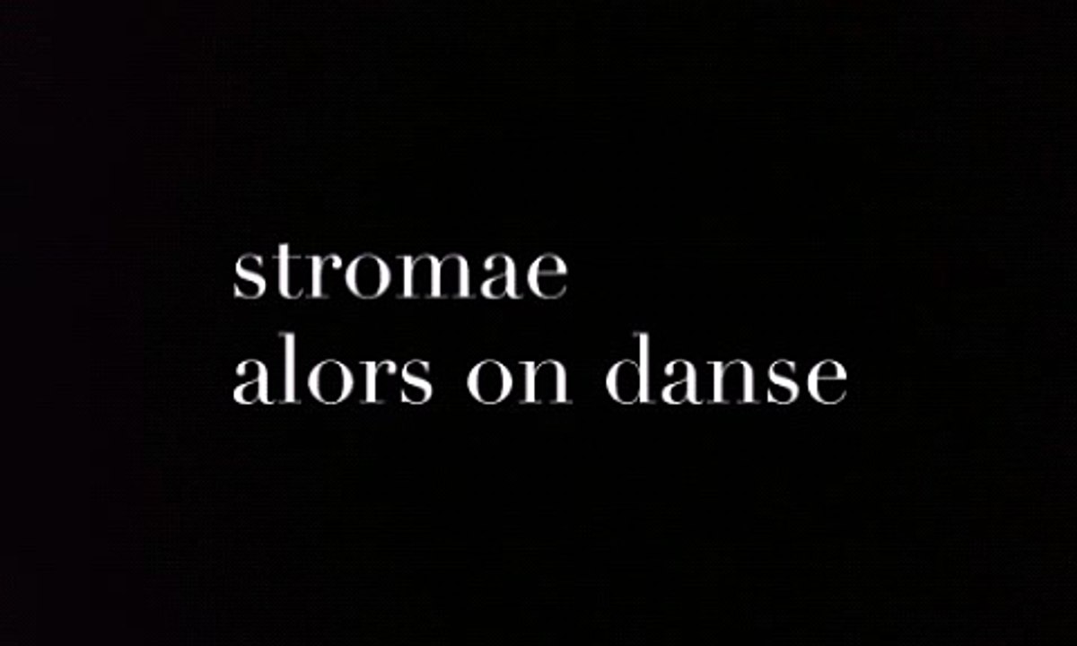 stromae alors on danse