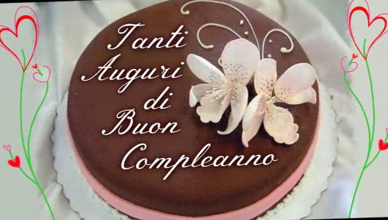 Auguri di buon compleanno!