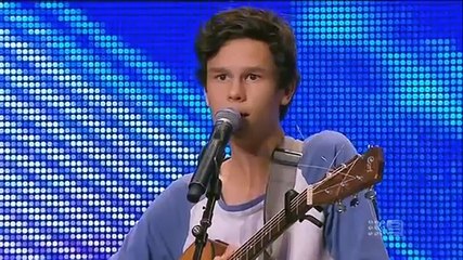 Miles Elkington - Student - Australia's Got Talent 2013 - Audition [FULL]