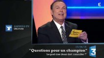 Zapping TV : Julien Lepers se moque de l'un de ses candidats