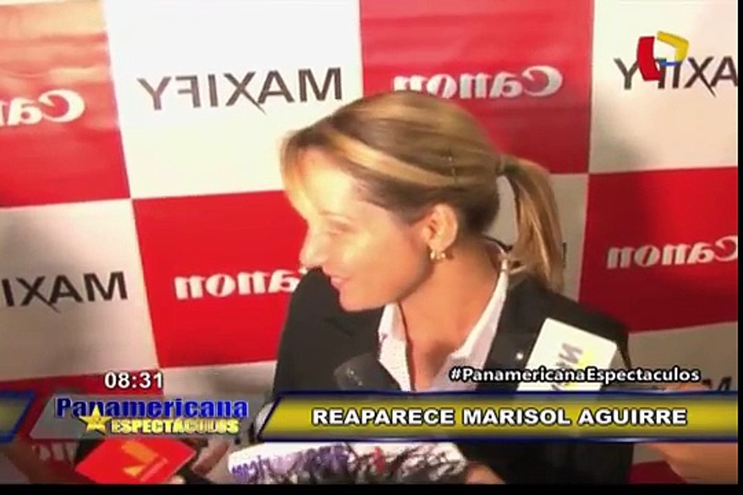Reaparece Marisol Aguirre: actriz pidió que no le hablen de Christian Meier