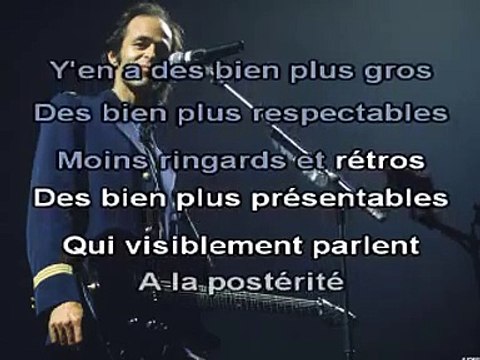 KARAOKE JEAN-JACQUES GOLDMAN - Compte pas sur moi