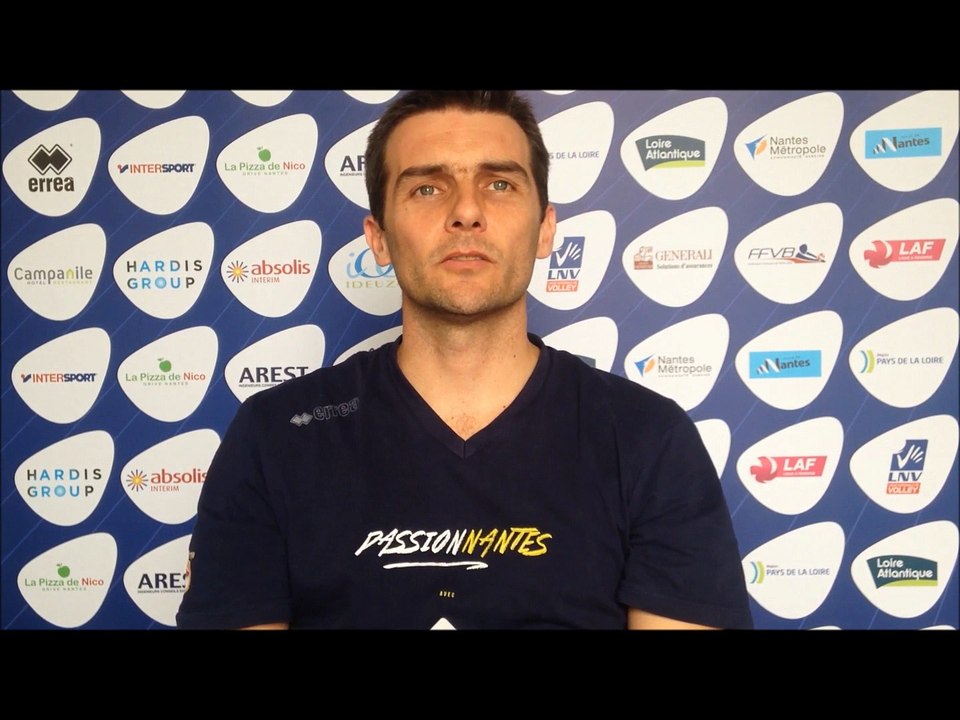 Set en avant match 1/4 de finale appui - Play-Off - VBN-BEZIERS