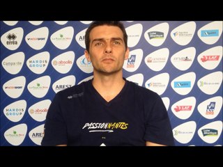 Set en avant match 1/4 de finale appui - Play-Off - VBN-BEZIERS