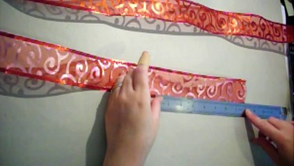 How To Make A Easy Ribbon Bow